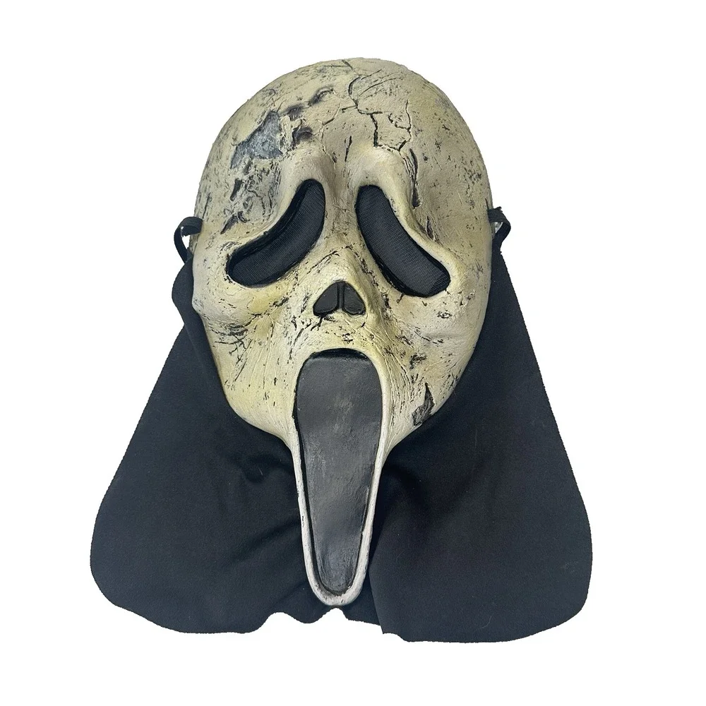 Scream Aged Ghost Face Adult Costume Robe Mask Belt Easter Unlimited Fun World